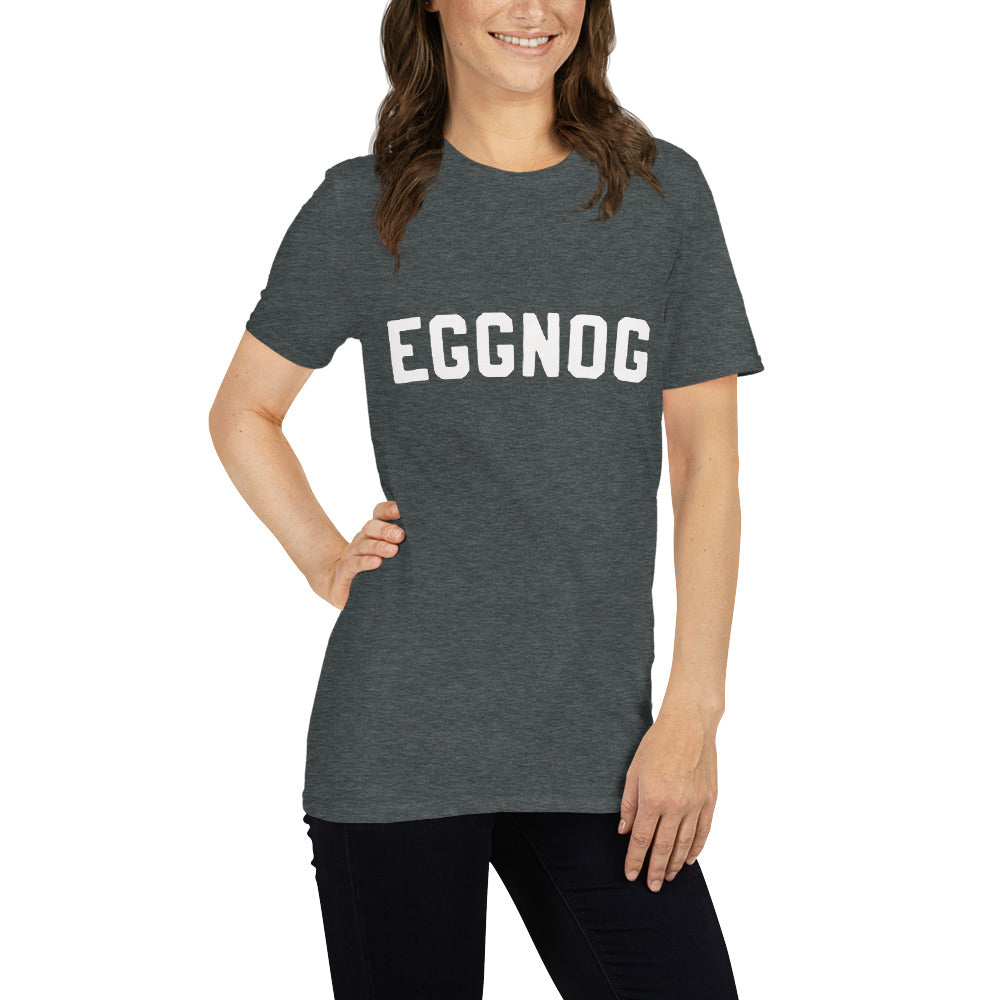 Short-Sleeve Unisex T-Shirt "Eggnog" logo