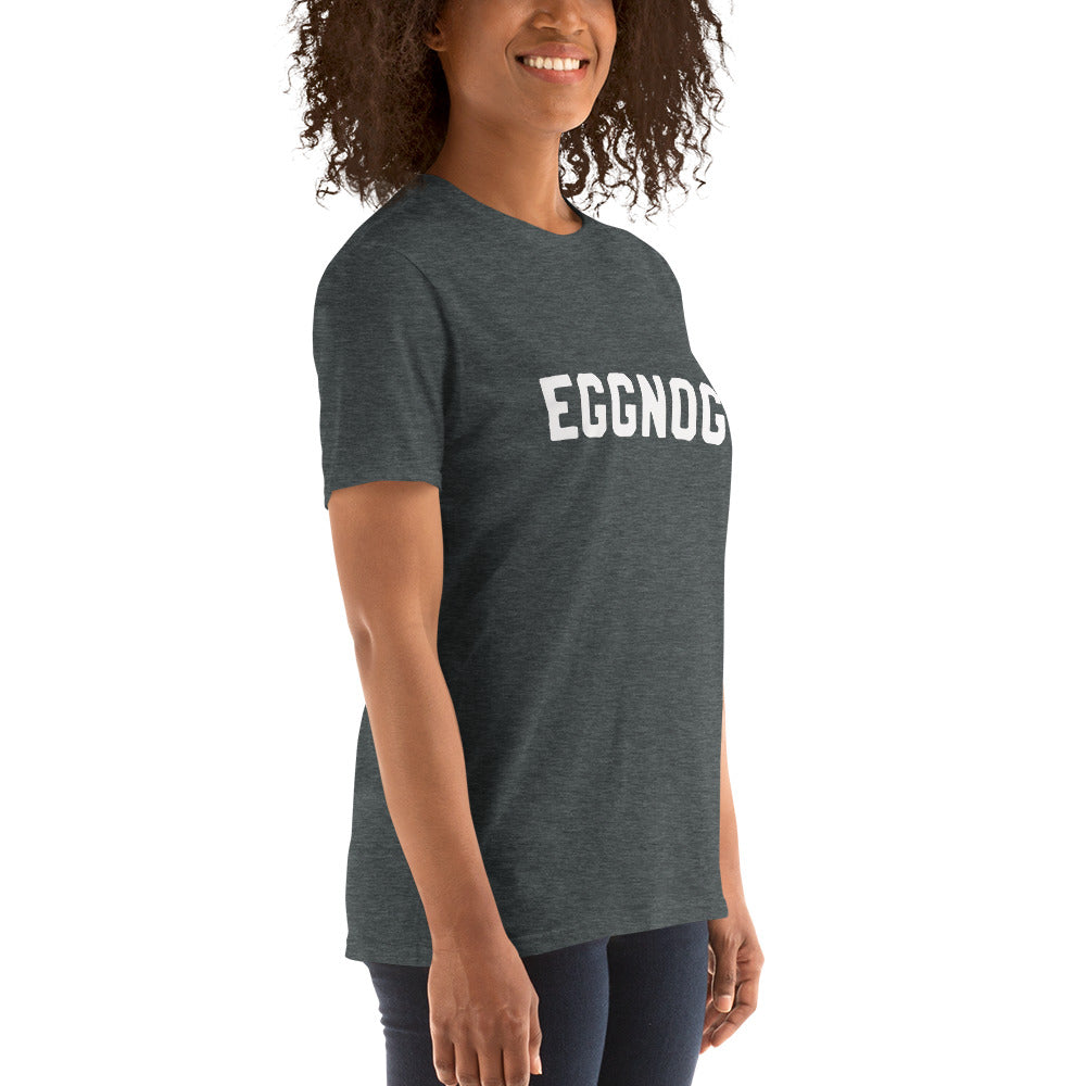 Short-Sleeve Unisex T-Shirt "Eggnog" logo