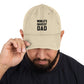 "World's Okayest Dad" Distressed Dad Hat — Embrace the Okay-ness!