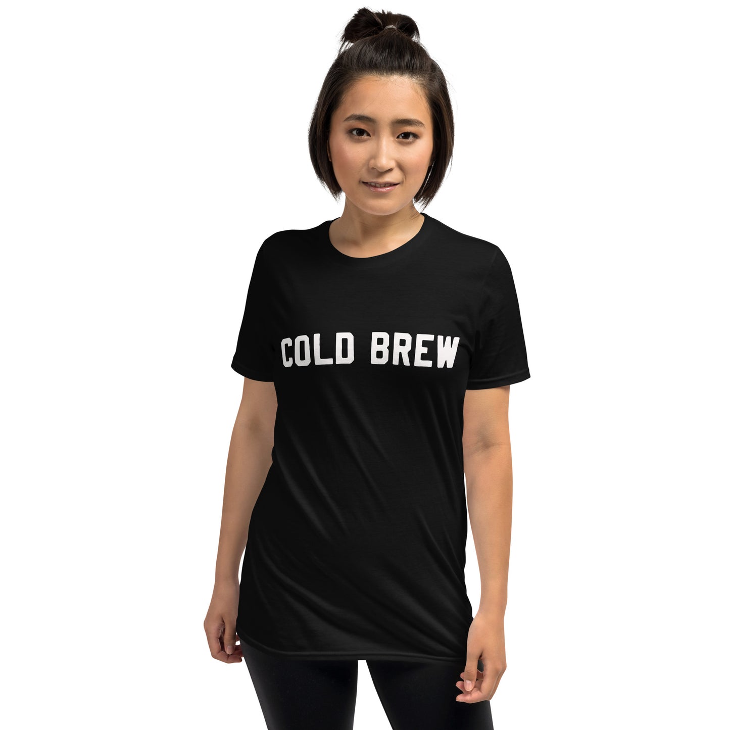 Short-Sleeve Unisex T-Shirt "Cold Brew" slogan