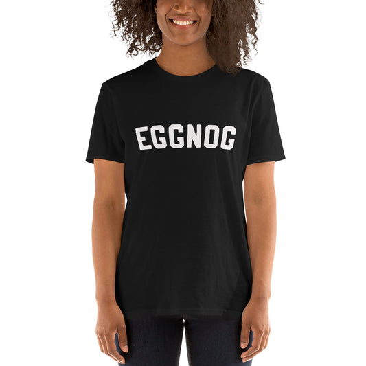 Short-Sleeve Unisex T-Shirt "Eggnog" logo