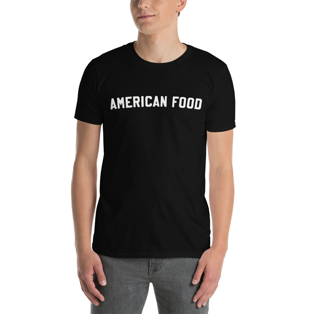 Short-Sleeve Unisex "American Food" T-Shirt