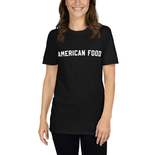 Short-Sleeve Unisex "American Food" T-Shirt