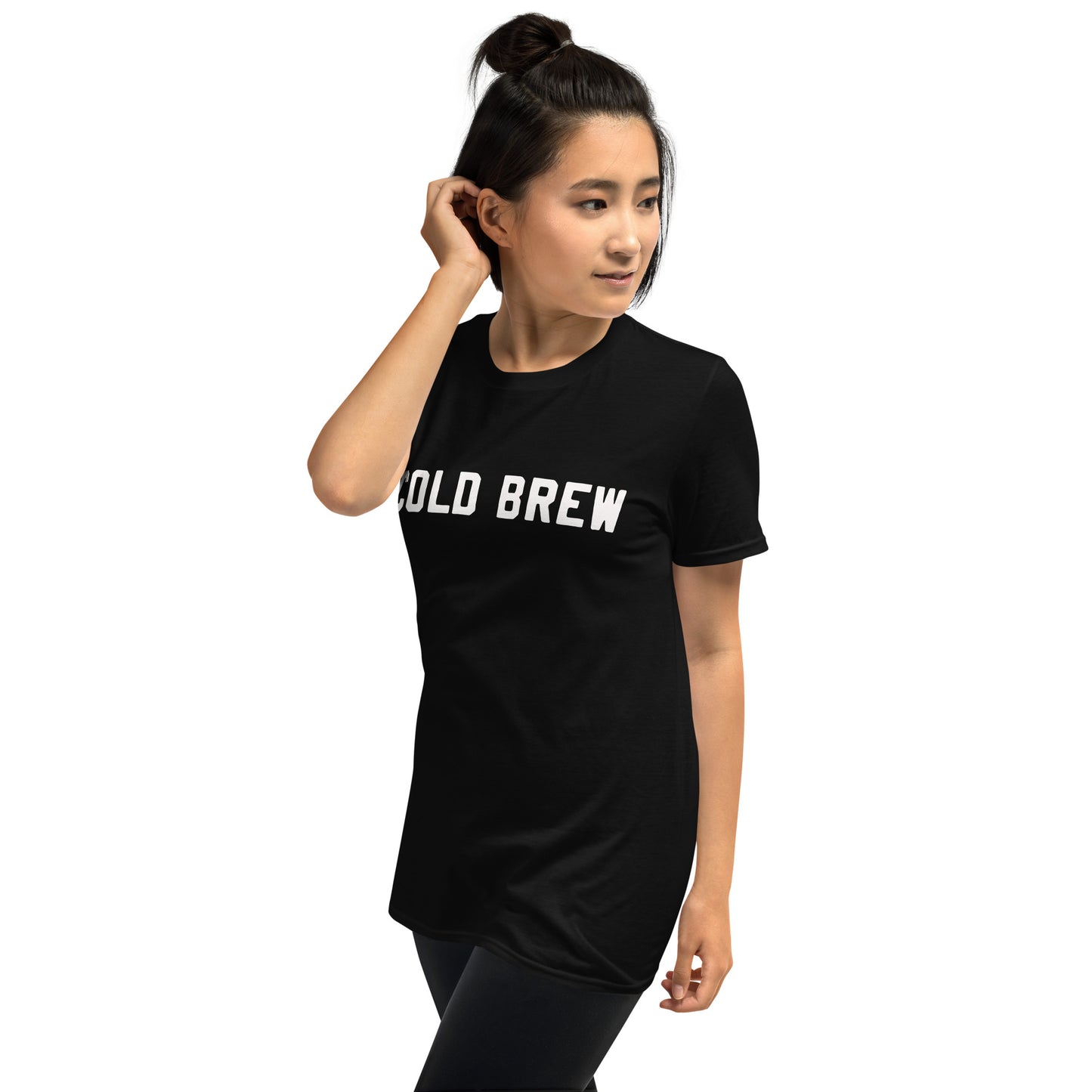 Short-Sleeve Unisex T-Shirt "Cold Brew" slogan