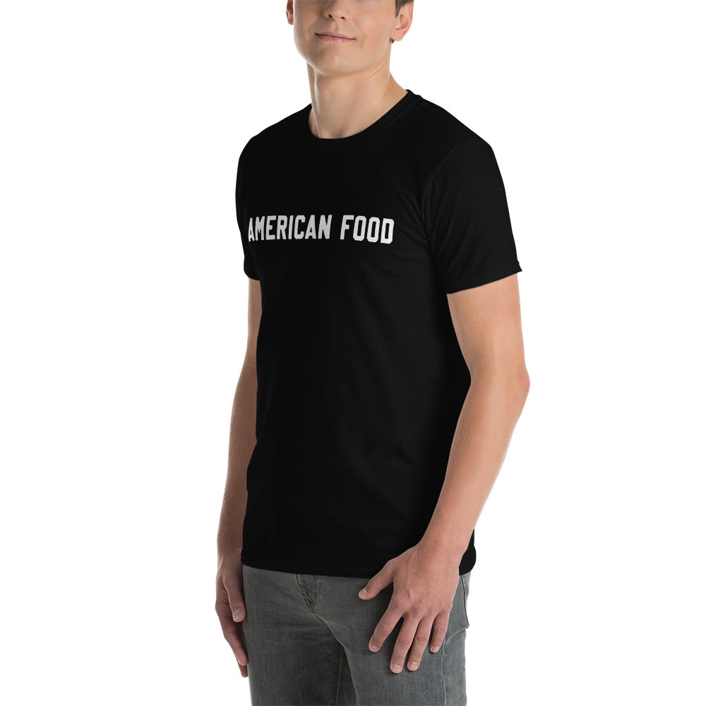 Short-Sleeve Unisex "American Food" T-Shirt