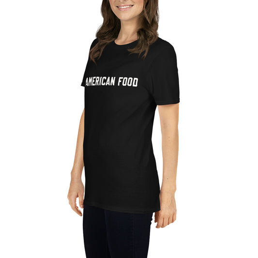 Short-Sleeve Unisex "American Food" T-Shirt