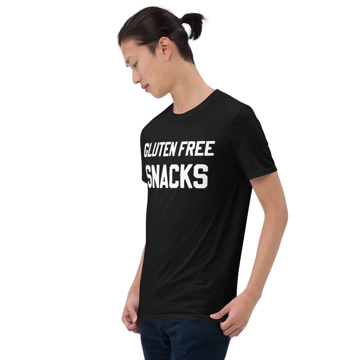 Short-Sleeve Unisex "Gluten Free Snacks" T-Shirt