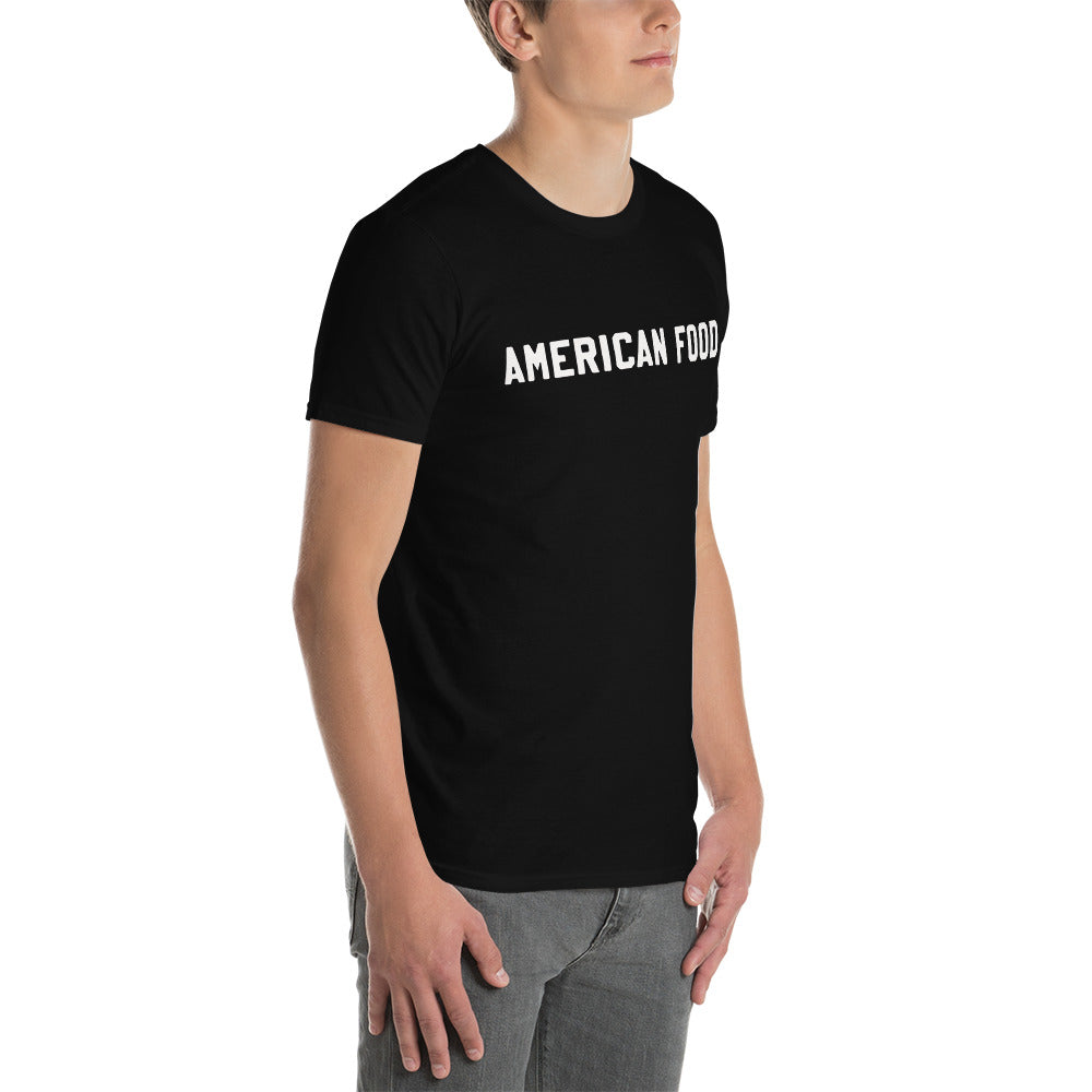 Short-Sleeve Unisex "American Food" T-Shirt