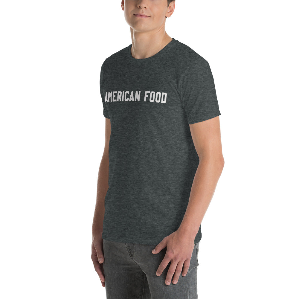 Short-Sleeve Unisex "American Food" T-Shirt