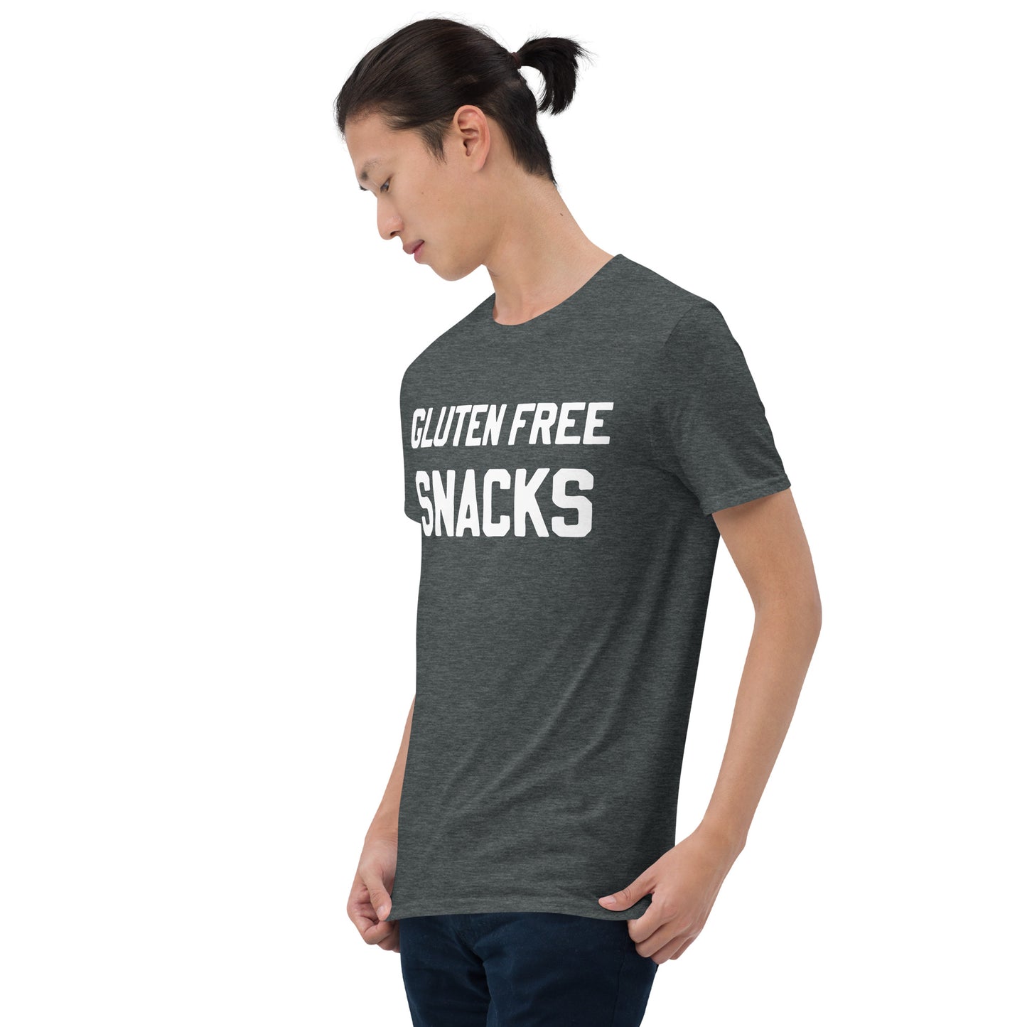 Short-Sleeve Unisex "Gluten Free Snacks" T-Shirt