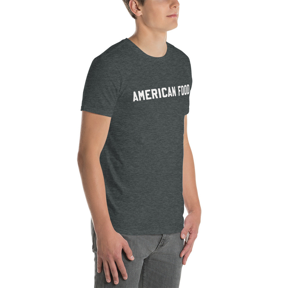 Short-Sleeve Unisex "American Food" T-Shirt