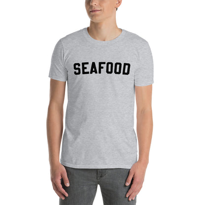 Short-Sleeve Unisex T-Shirt "Seafood" slogan