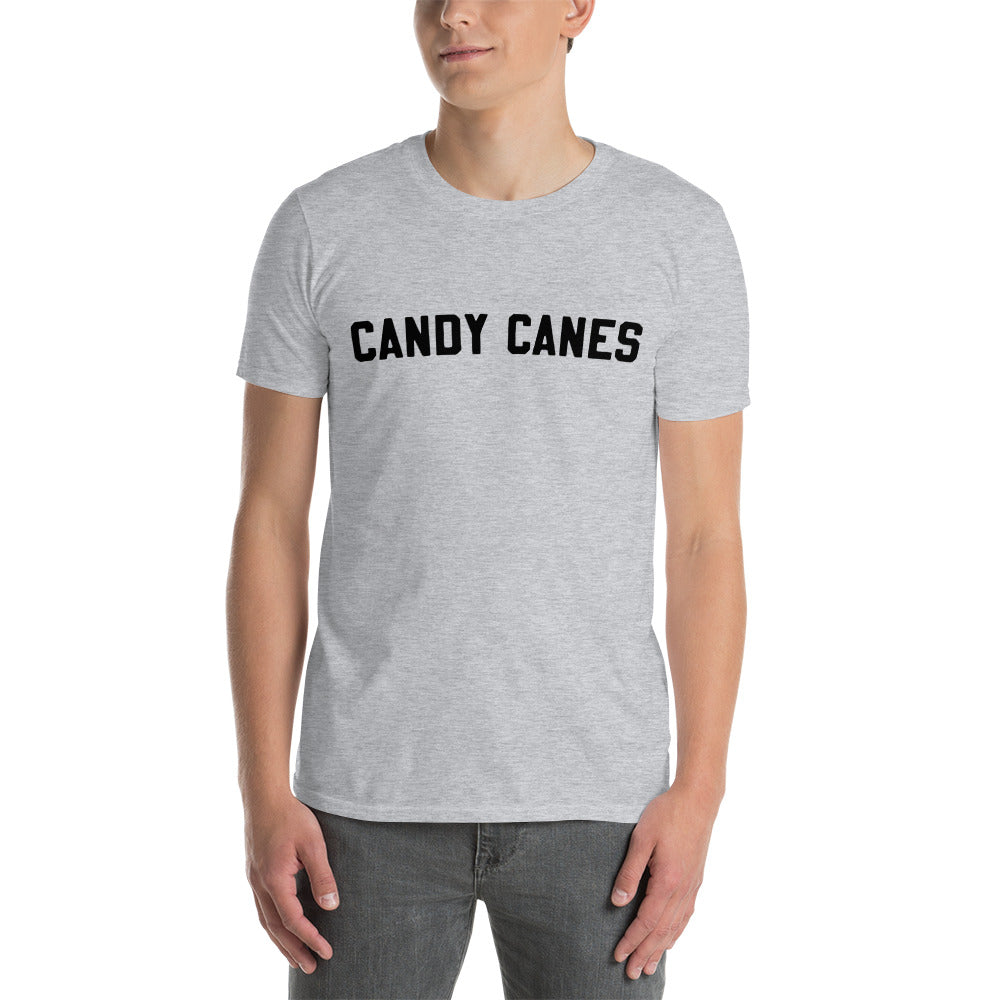 Short-Sleeve Unisex T-Shirt "Candy Canes" logo