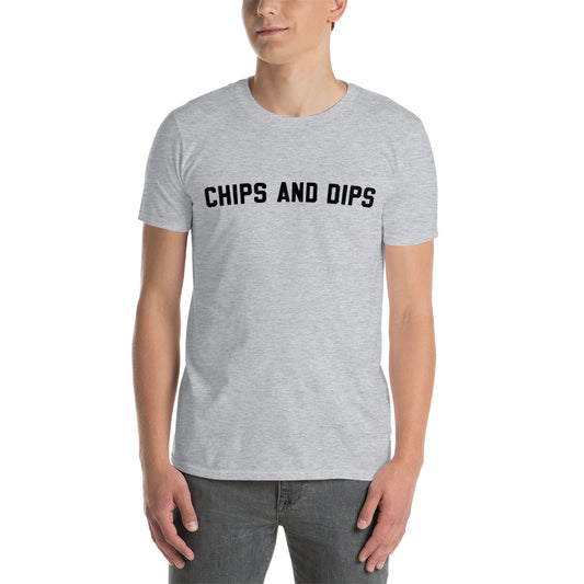 Short-Sleeve Unisex "chips and dips" T-Shirt