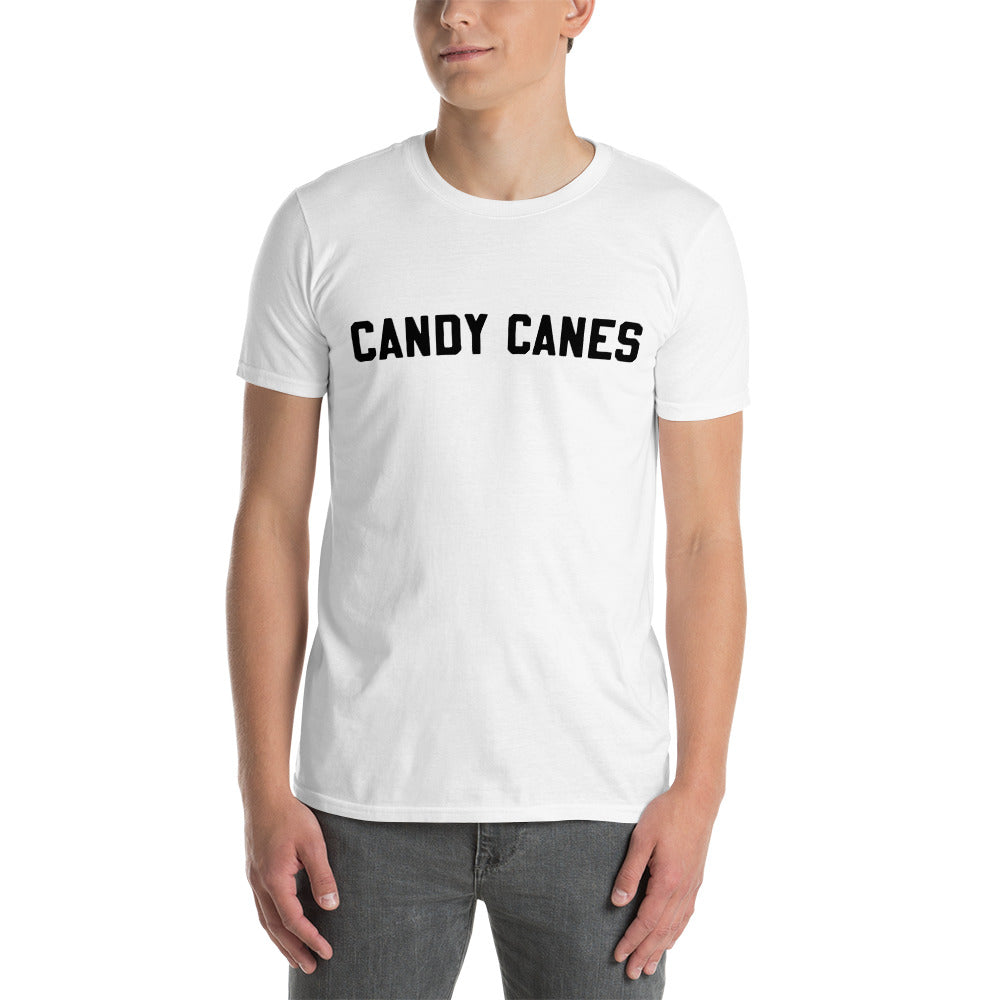 Short-Sleeve Unisex T-Shirt "Candy Canes" logo