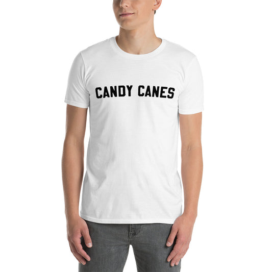 Short-Sleeve Unisex T-Shirt "Candy Canes" logo