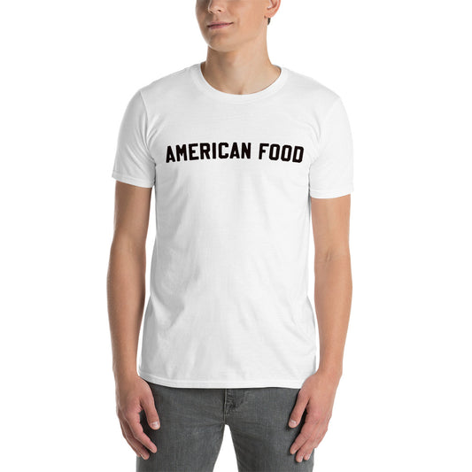 Short-Sleeve Unisex "American Food" T-Shirt